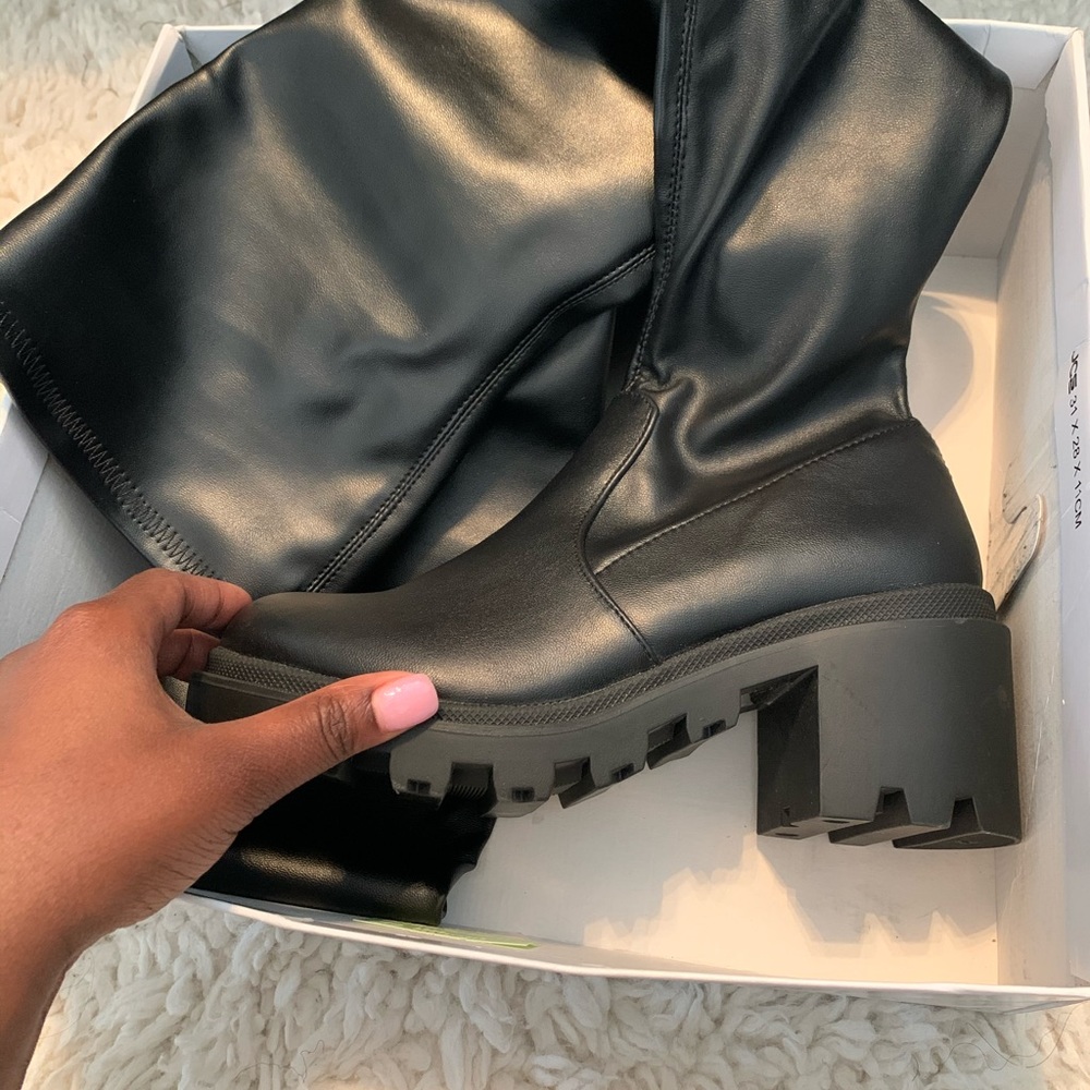 Thigh high Steve Madden boots
